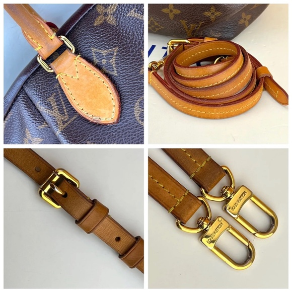 LOUIS VUITTON TURENNE PM MONOGRAM CROSSBODY HANDBAG PURSE - Picture 9 of 11